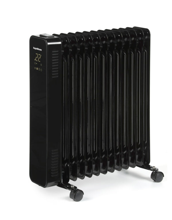 SupaWarm Smart Oil Filled Radiator With Wifi Control - 2500w