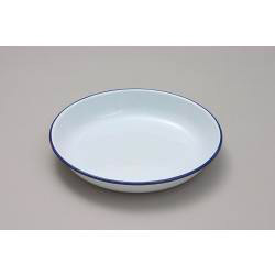 Falcon Pasta/Rice Plate - Traditional White - 20cm x 3D
