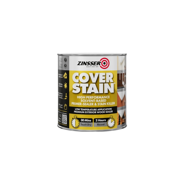 Zinsser Cover Stain Oil Based Sealer Stain Killer - 1L