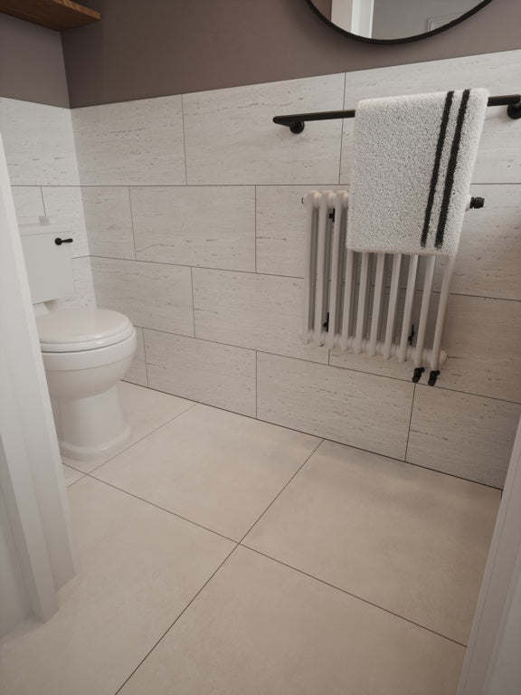 Skyline Paris Matt Silver Wall Tile 600 x 300mm - 0.9m2