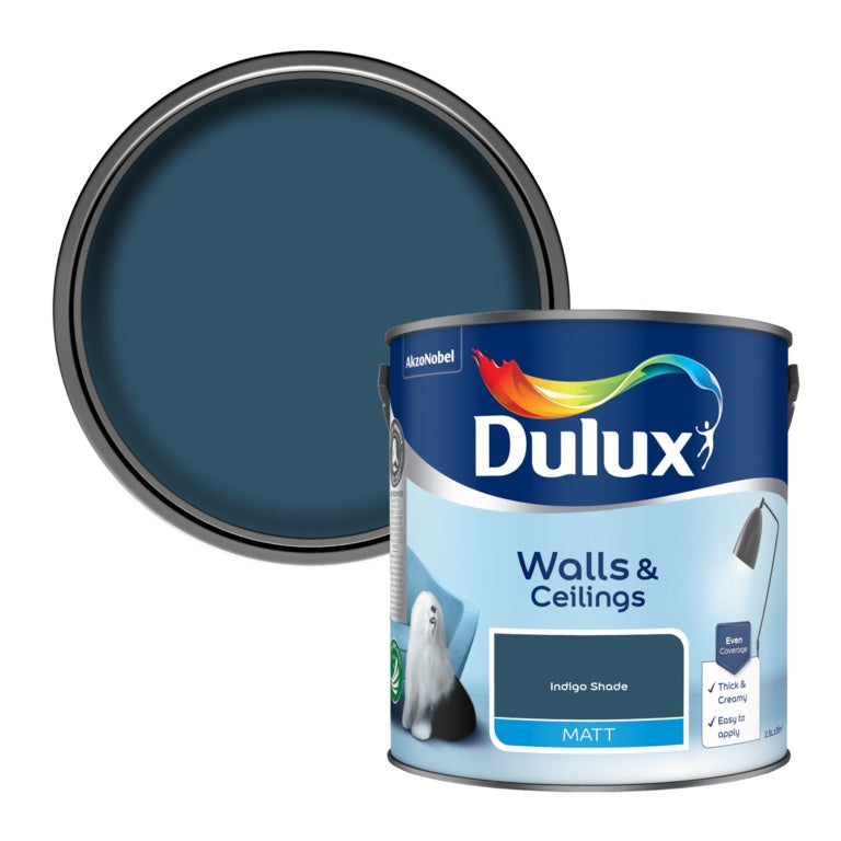 Dulux Matt 2.5L - Indigo Shade