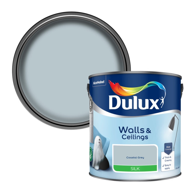 Dulux Silk 2.5L - Coastal Grey