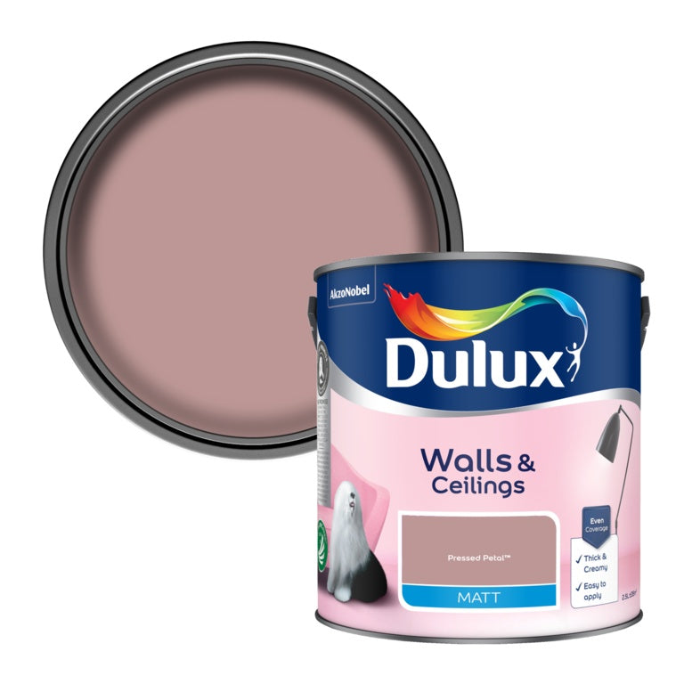 Dulux Matt 2.5L - Pressed Petal