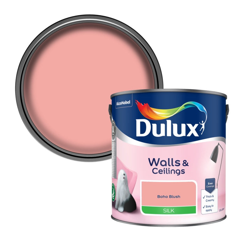 Dulux Silk 2.5L - Boho Blush