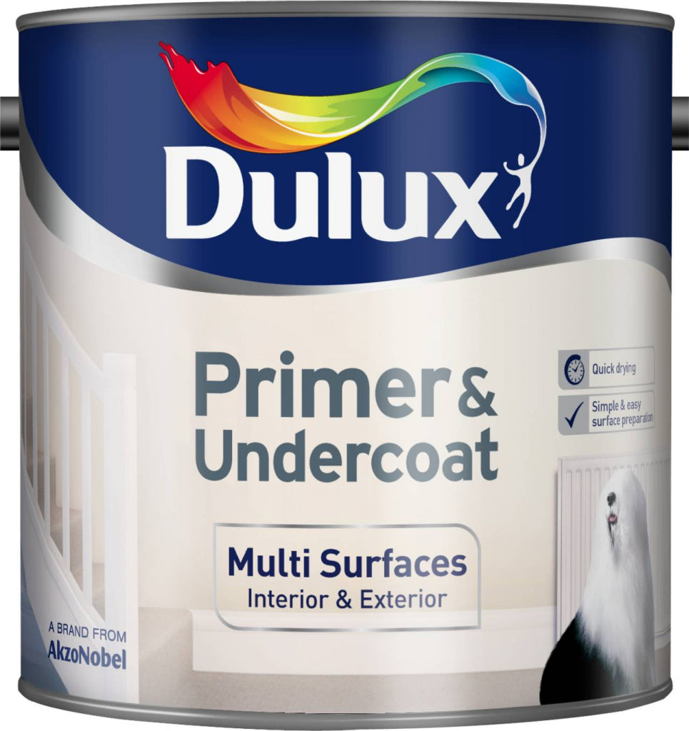 Dulux Primer & Undercoat Multi Surfaces - 2.5L
