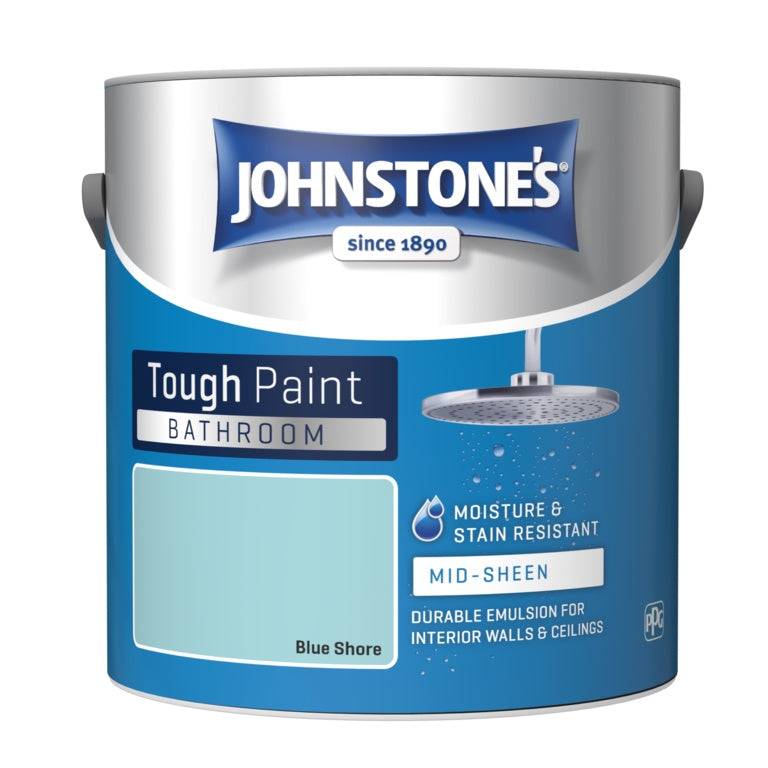 Johnstone's Bathroom Midsheen 2.5L - Blue Shore