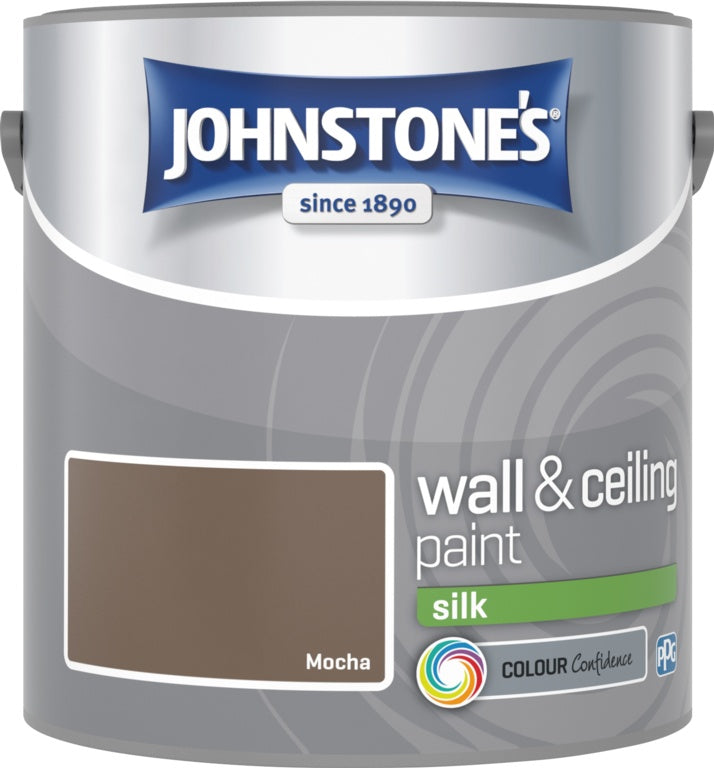 Johnstone's Wall & Ceiling Silk 2.5L - Mocha