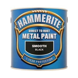 Hammerite Metal Paint Smooth 2.5L - Black