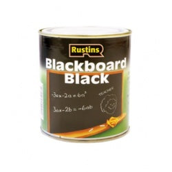 Rustins Quick Dry Blackboard Black - 1L