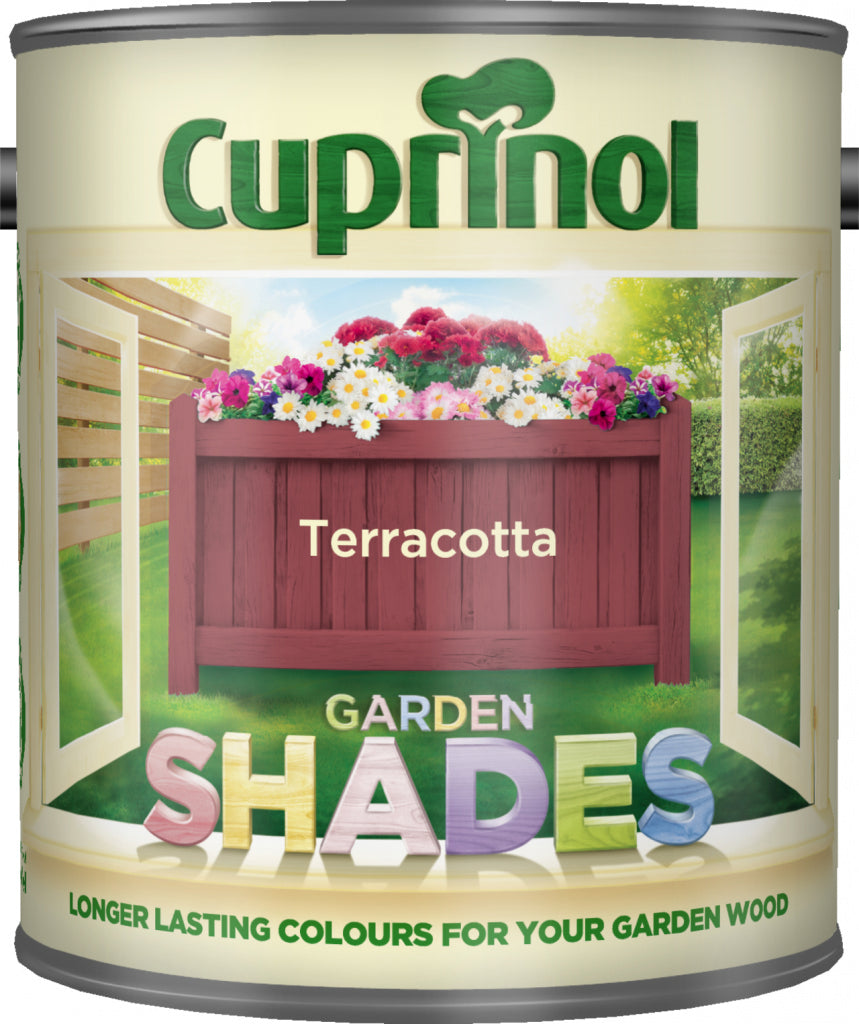 Cuprinol Garden Shades 1L - Terracotta