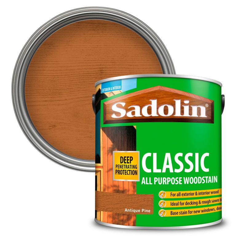 Sadolin Classic Wood Protection - 2.5L Antique Pine