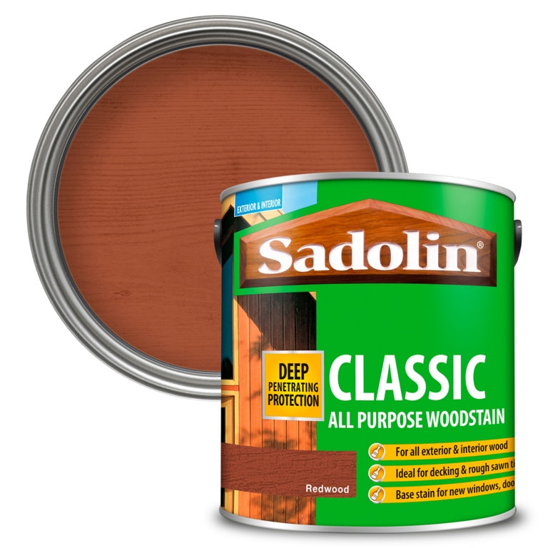 Sadolin Classic Wood Protection - 2.5L Redwood
