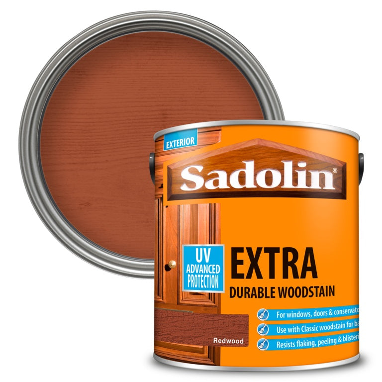 Sadolin Extra Durable Woodstain - 2.5L Redwood