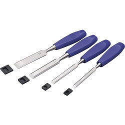 Draper Bevel Edge Wood Chisel Set - 120mm - 4 Piece