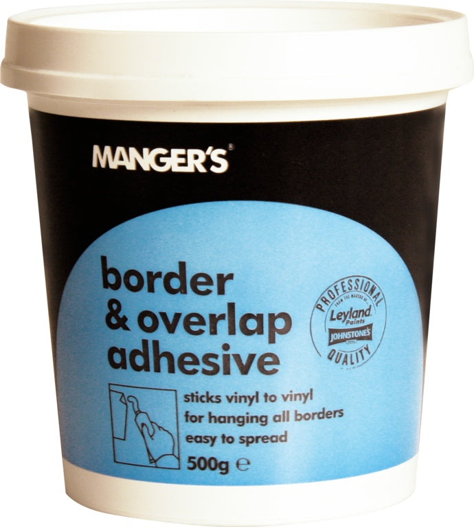 Mangers Border & Overlap Adhesive - 500g