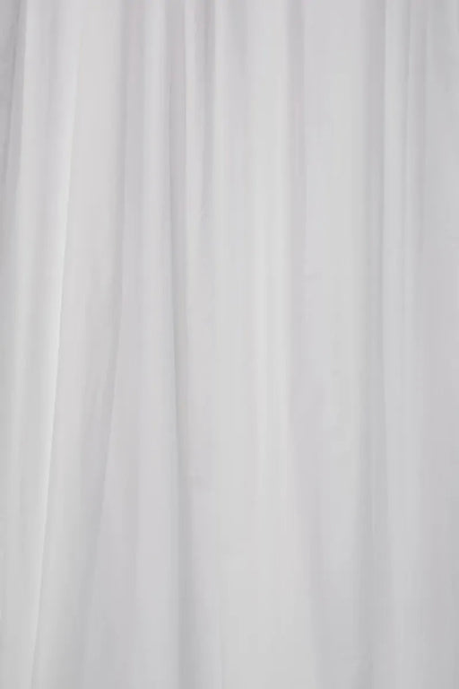 Croydex PVC Shower Curtain - White