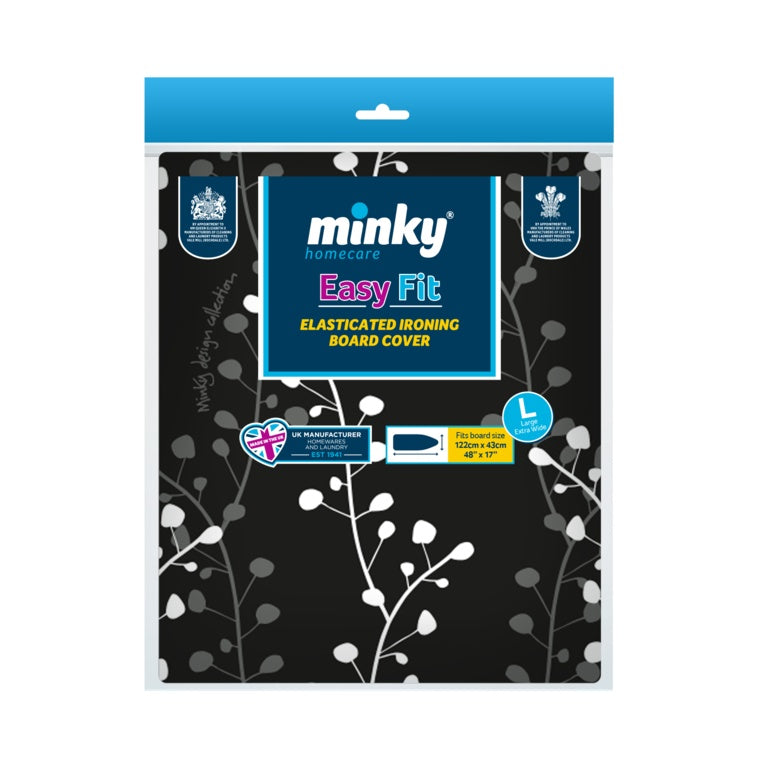 Minky Easyfit Ironing Board Cover - 122 x 43cm