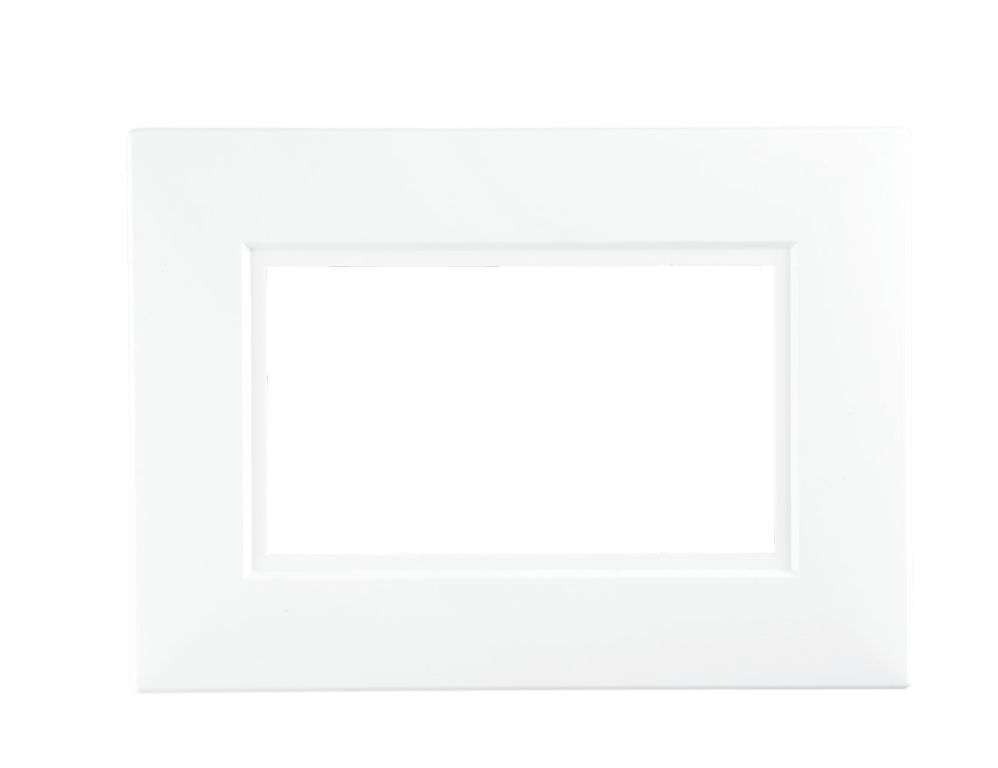 Securlec 2 Gang Finger/Switch Plate - Pre-Packed (2)