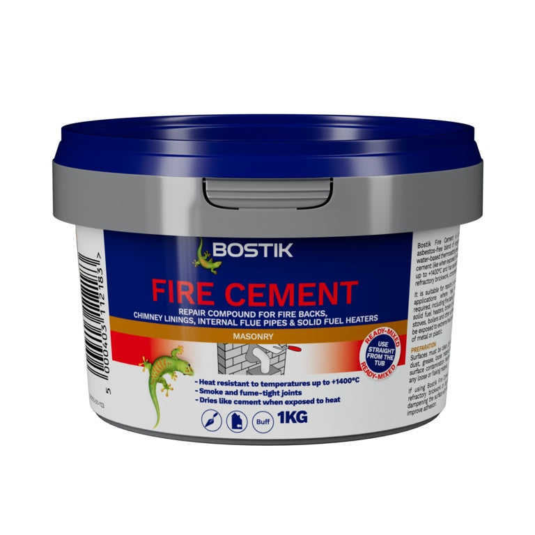 Vallance Fire Cement - Natural - 1kg