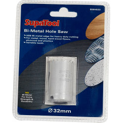 SupaTool Bi-Metal Hole Saw - 32mm