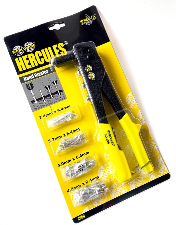 Hercules Hand Riveter - 2.4,5.2,4,4.8mm