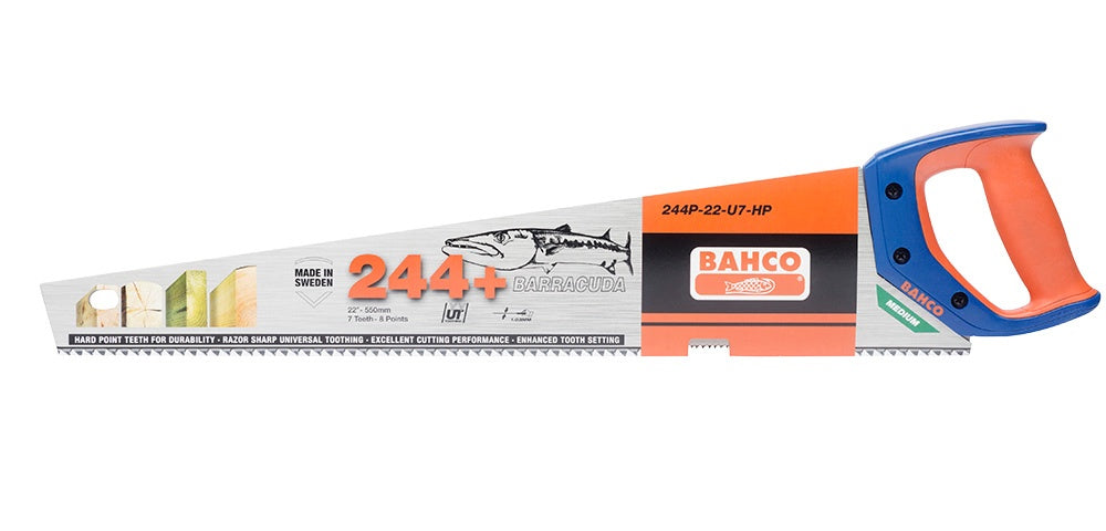 Bahco Barracuda 244 Saw - 22" 7 TPI