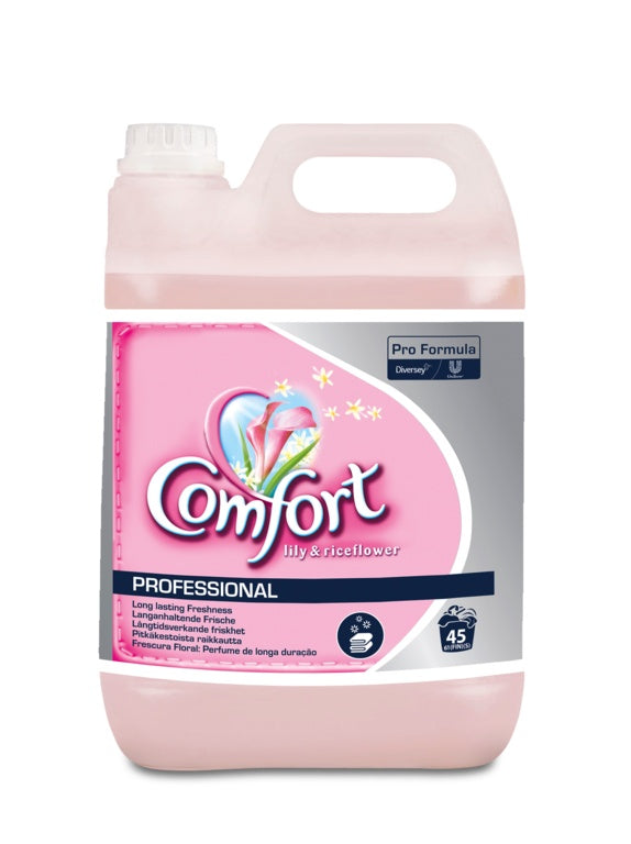 Comfort Fabric Softener 5L - Lily & Rice Flower