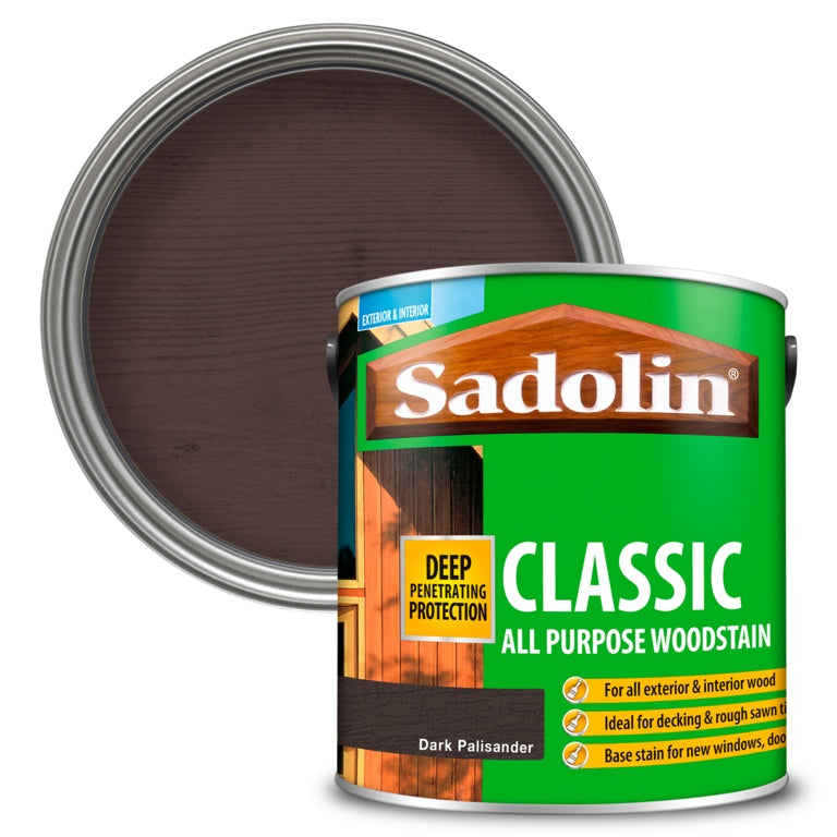 Sadolin Classic Wood Protection - 2.5L Dark Palisander