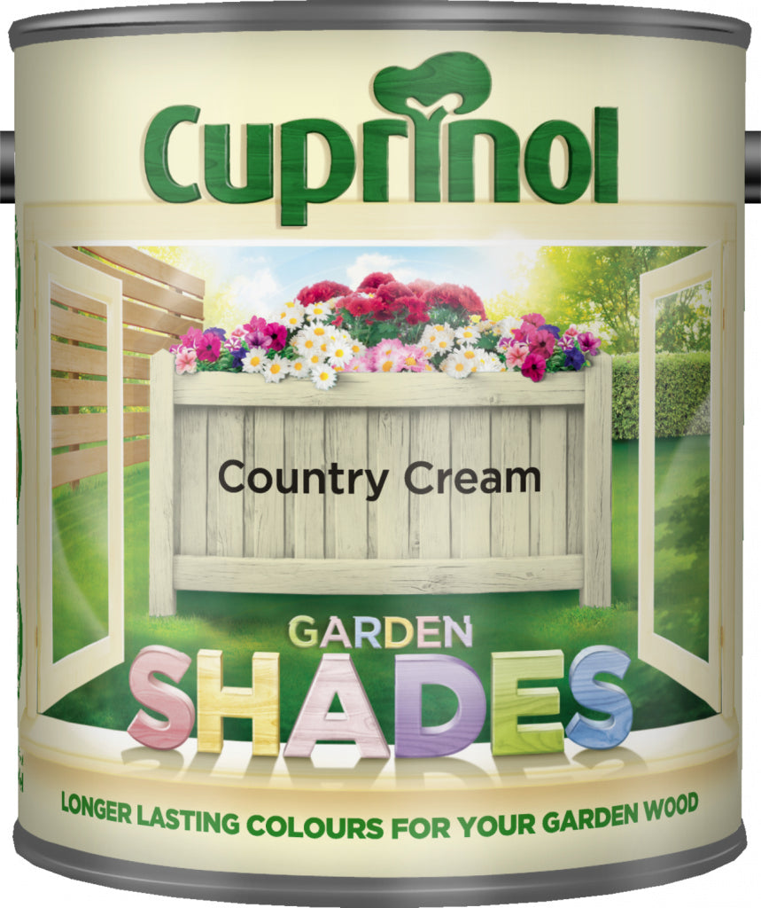 Cuprinol Garden Shades 1L - Country Cream