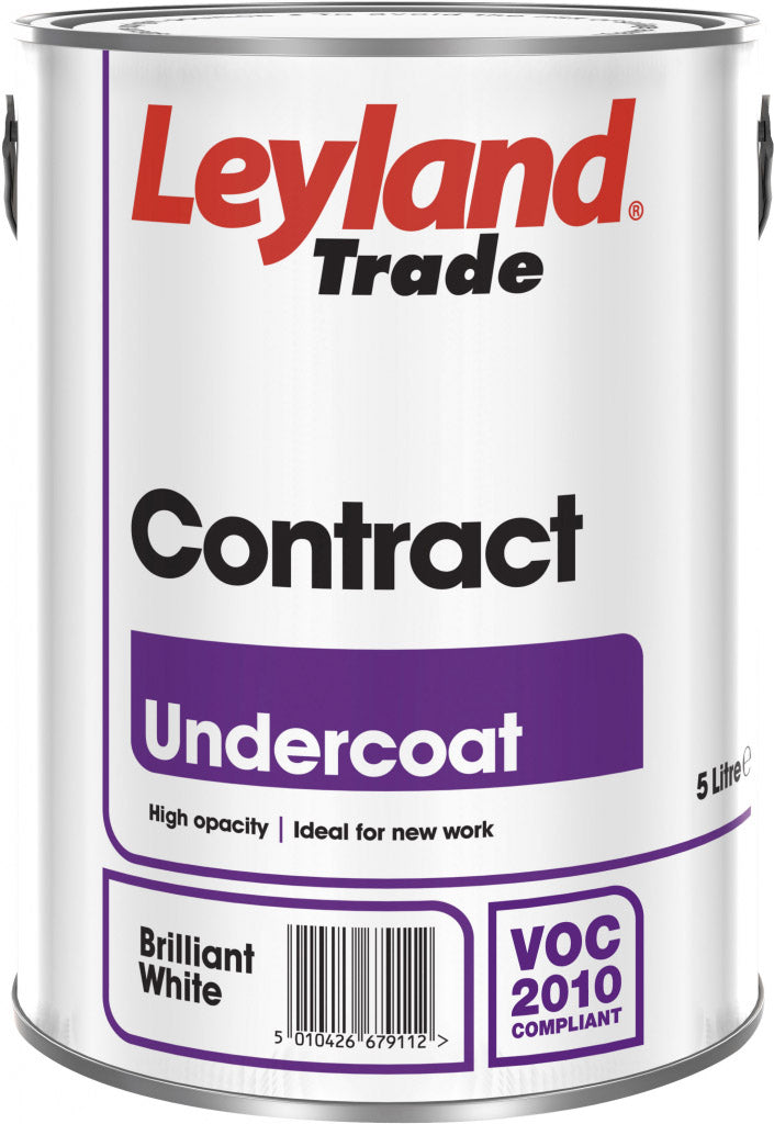 Leyland Trade Contract Undercoat - 5L Brilliant White