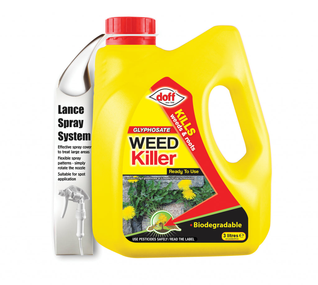 Doff Knockdown Weedkiller - 3L
