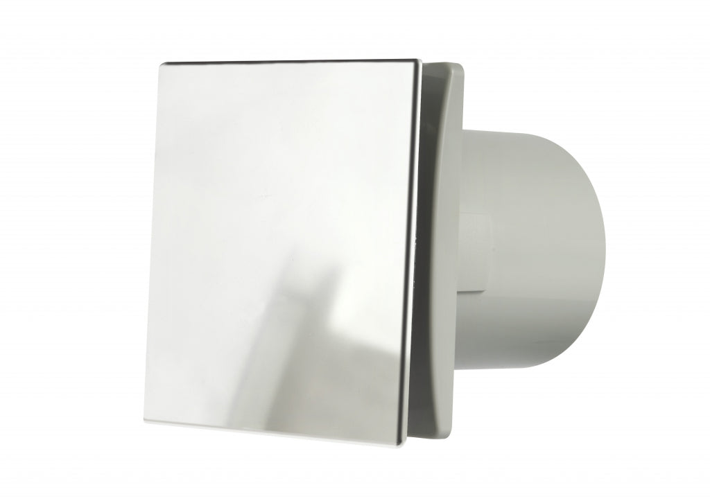Manrose Tile Fan Adjustable Timer - Chrome