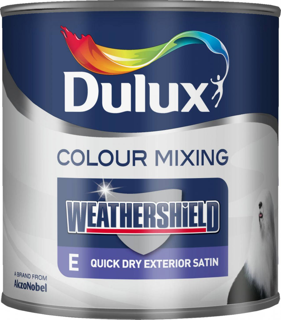 Dulux Weathershield Quick Dry Satin 1L - Medium