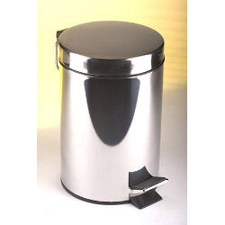 Kingfisher Pedal Bin Stainless Steel - 5L