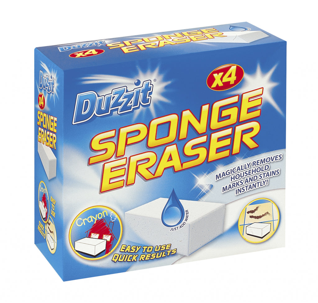 Duzzit Sponge Eraser - 4 Pack