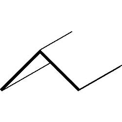 Easyfix 50mm Angle - 12 x 2.44m - White