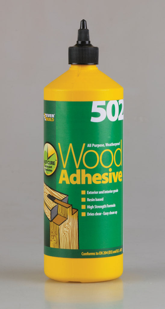Everbuild 502 All Purpose Wood Adhesive - 1L