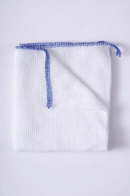 Abbey Bleached Dish Cloth Pack 10 - 18 x 15