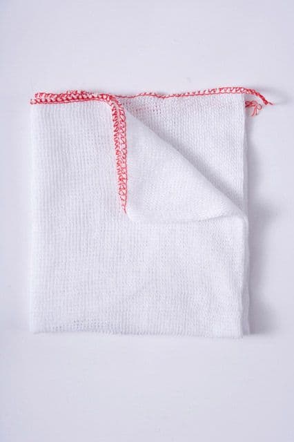 Abbey Bleached Dish Cloth Pack 10 - 21 x 12