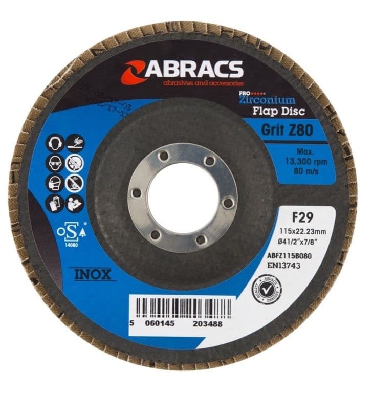 Abracs Flap Disc 115mm - 80g