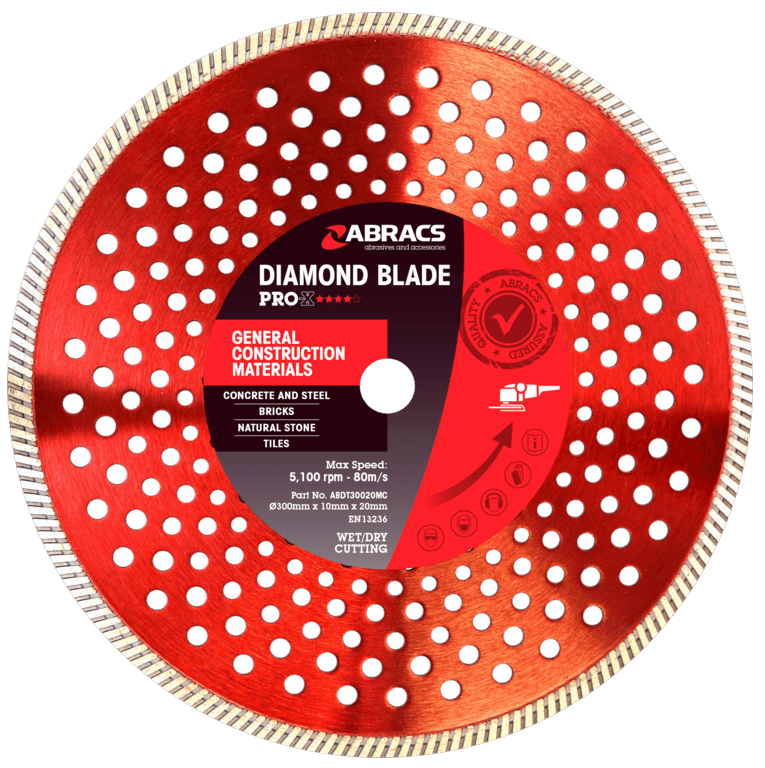 Abracs GCM-Pro-X Diamond Blade - 300x10mm