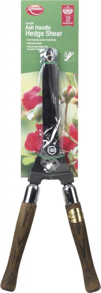 Ambassador Ash Handle Hedge Shear - Ash Handle