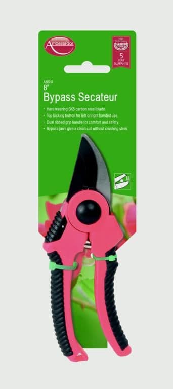 Ambassador Bypass Secateur - 8"