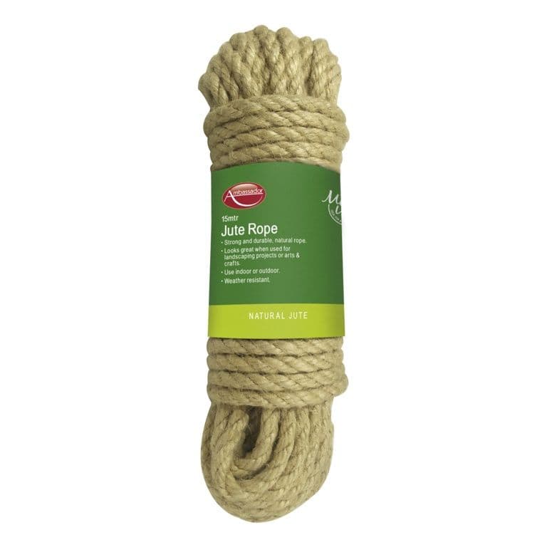 Ambassador Natural Jute Rope - 15m