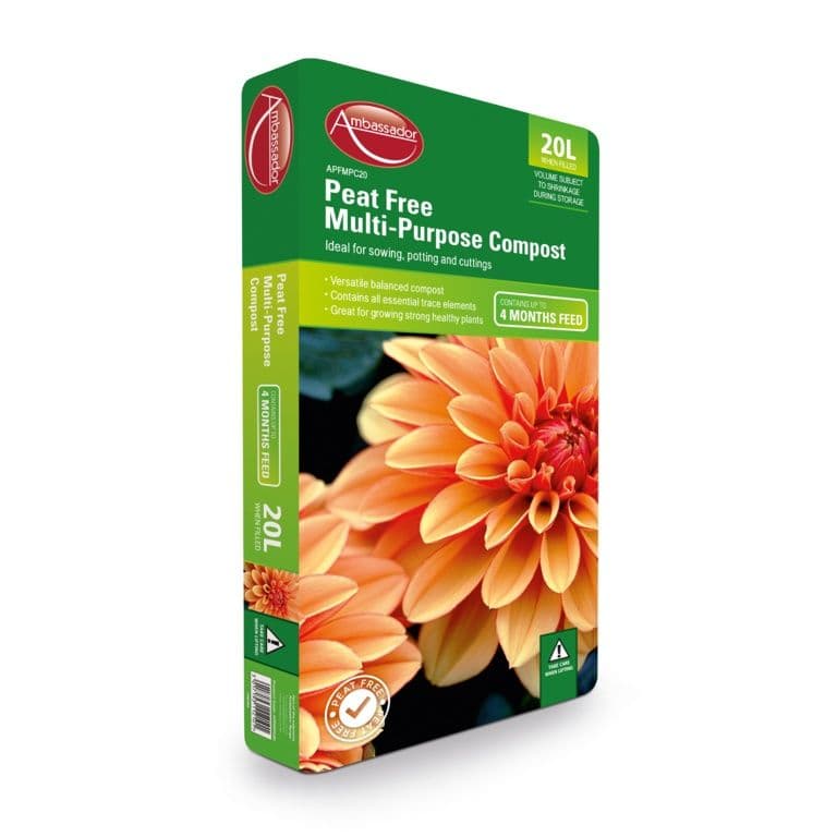 Ambassador Peat Free Multi Purpose Compost - 10L