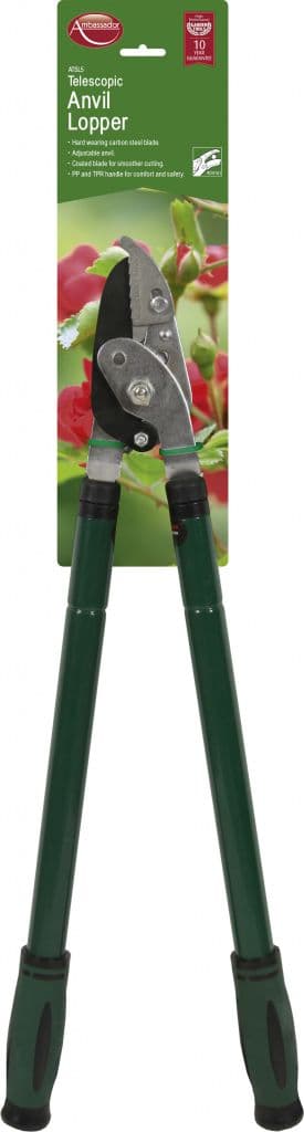 Ambassador Telescopic Anvil Lopper - Carbon Steel Blade