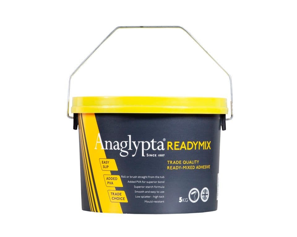 Anaglypta Ready Mix Wallpaper Adhesive - 5kg