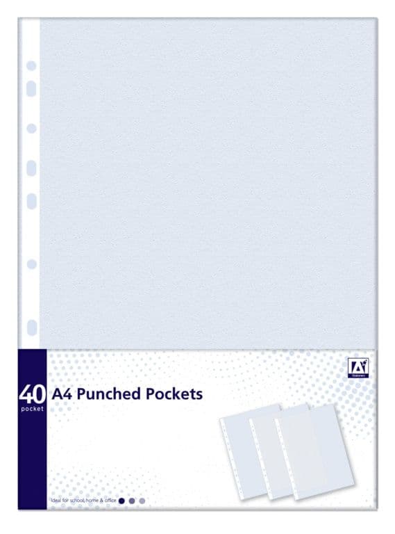 Anker A4 Punched Pockets - 30 Pack