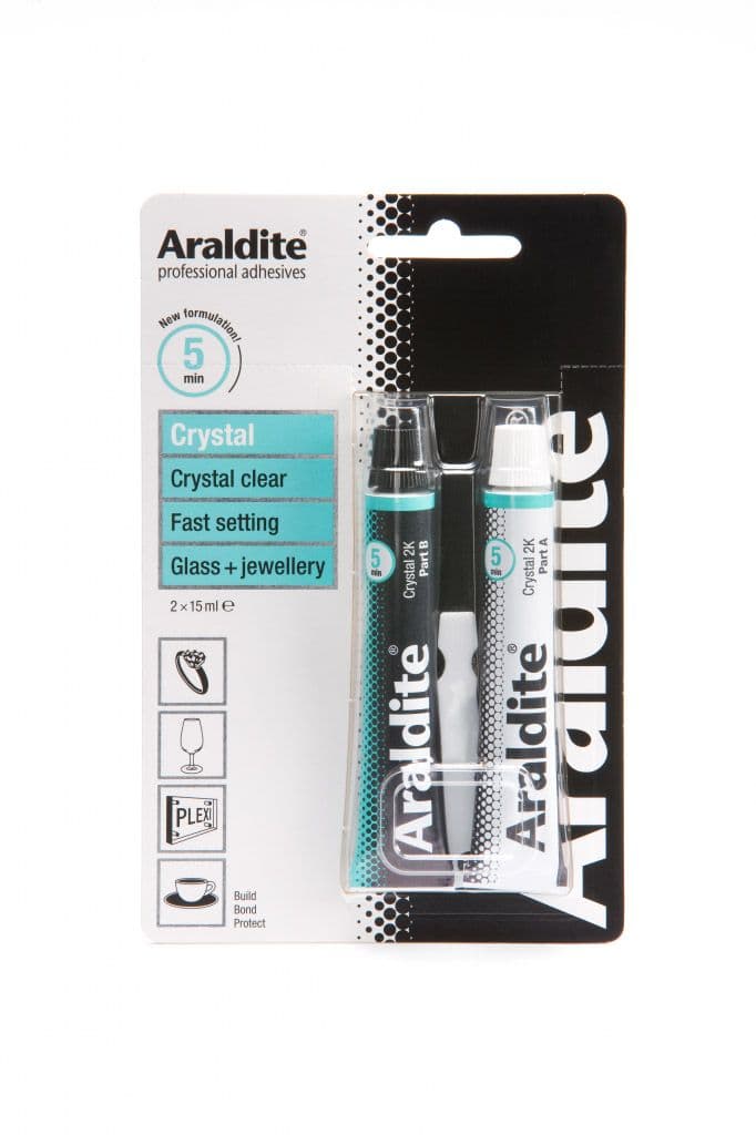 Araldite Rapid Ceramic & Glass - 2 x 15ml Tubes