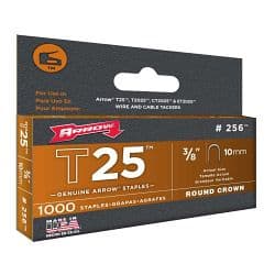 Arrow T25 Staples - 10mm